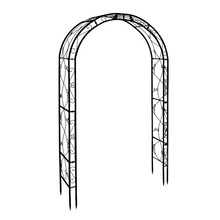 HORTUS rosenbue sort 220 x 130 cm